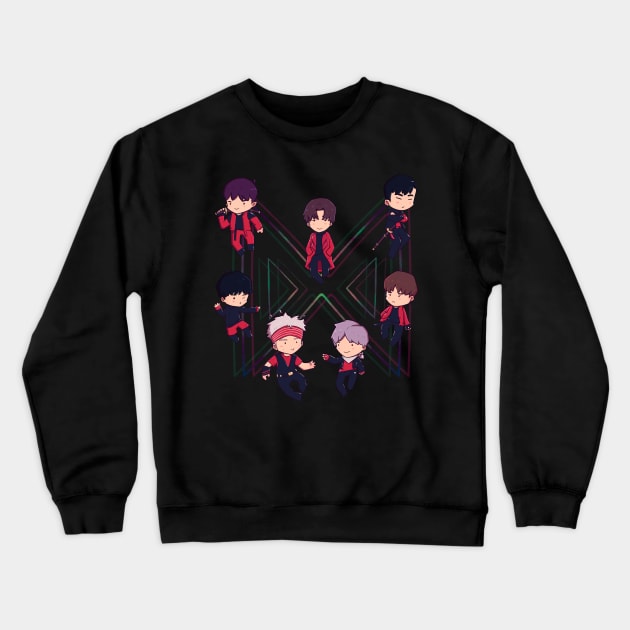 Monsta X Crewneck Sweatshirt by Susto